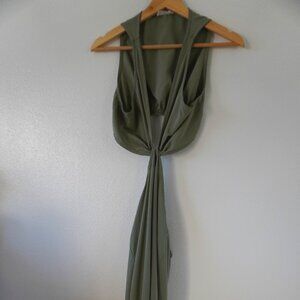 Cutout Dress with Slit